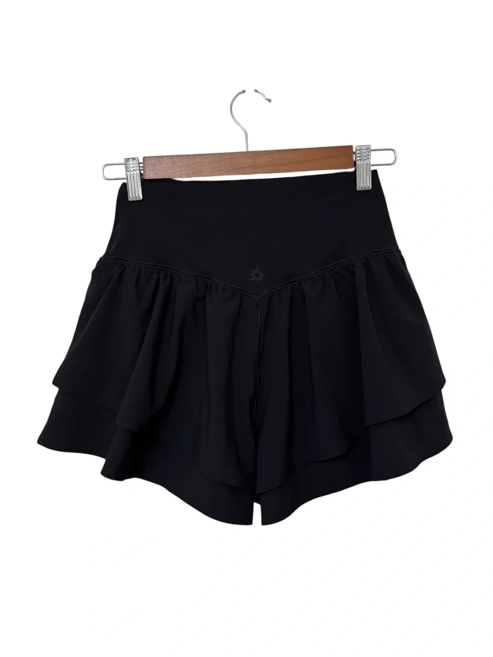 OFFLINE By Aerie | Real Me Flirty Short in True Black, Size Medium - Picture 5 of 10